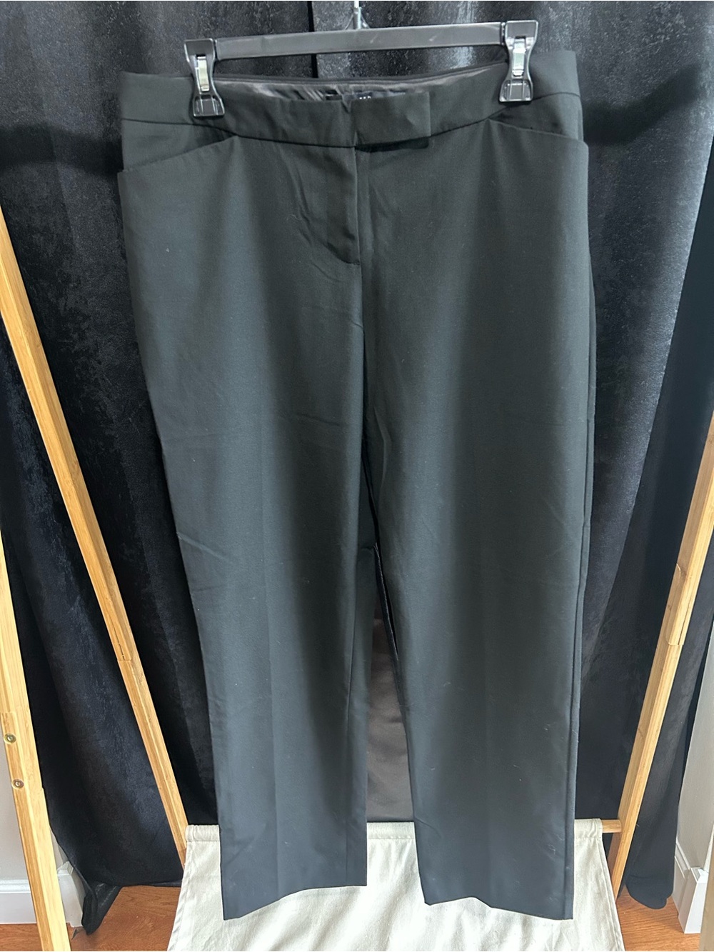 The Limited Black Straight-Leg Dress Pants